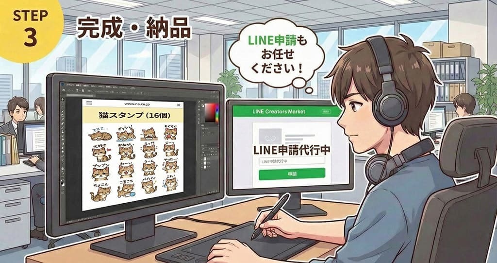 STEP3 完成申請